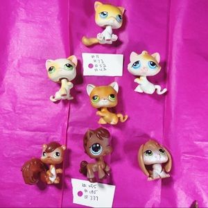 Lot of 7 Authentic LPS